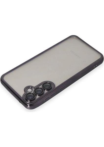 Samsung Galaxy S23 Fe Kılıf Razer Lensli Silikon - Mor Svlrs modelleri