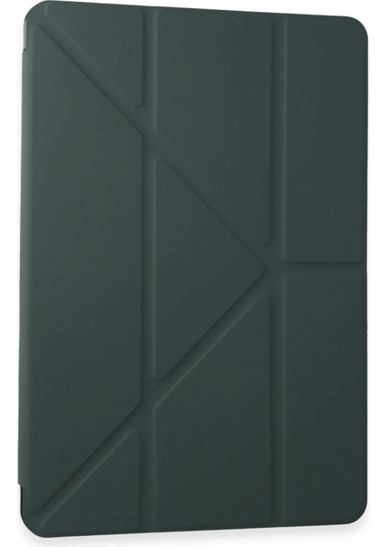 Huawei Honor Pad X9 11.5 Kılıf Kalemlikli Mars Tablet Kılıfı - Koyu Yeşil Svlrs