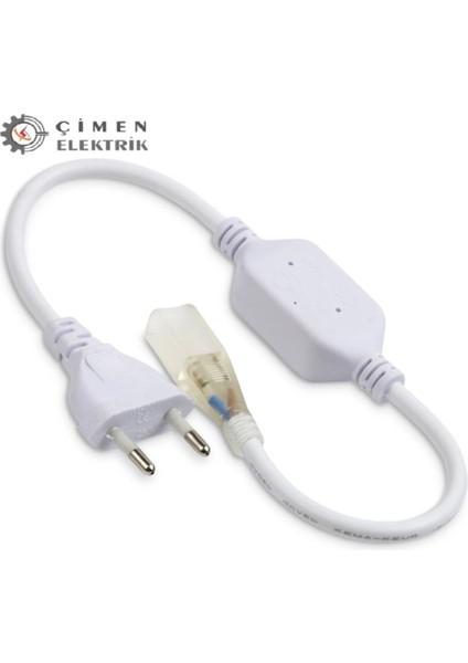 Beyaz 220V LED Fişi, Yüksek Kalite, Güçlü ve Dayanıklı, Enerji Tasarruflu, Kolay Montaj fiyatları