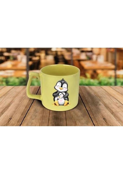 Renkli Baskılı Seramik Fincan, Canlı ve Şık Tasarım, Hediye Için Mükemmel Seçenek