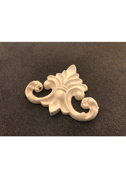 Boyanabilir Dekoratif Duvar Çıta Motifi 10X12 cm Bej