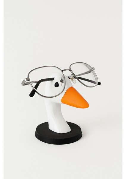 Masaüstü Ördek Gözlük Tutucu | Dekoratif Çalışma Masası Gözlük Tutucu | %100 Doğal Malzeme fiyatları