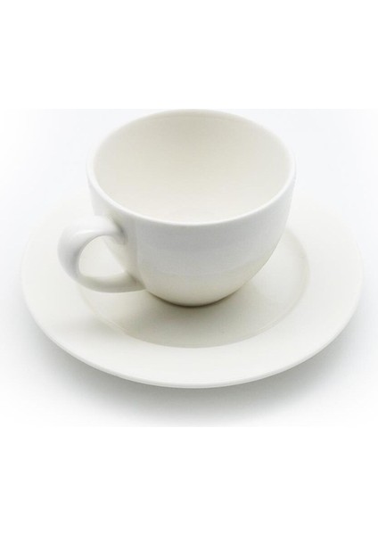 Şık 6'lı Porselen Çay Fincan Takımı, 230 Cc, Bej Renkli, Zarif ve Kullanışlı. fiyatları