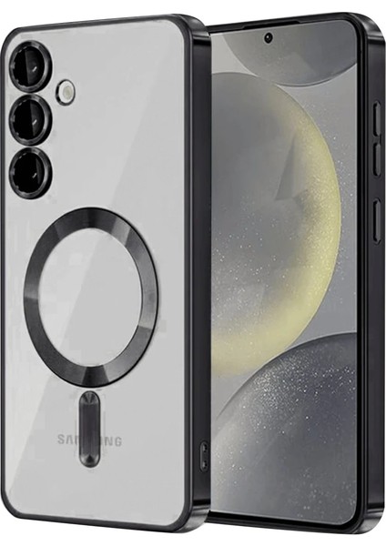 Samsung Galaxy S23 Kılıf Kross Magneticsafe Kapak - Siyah Svlrs