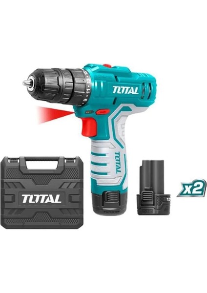 12V Akülü Vidalama Matkabı, Hafif ve Güçlü, 2X1.5AH Pil ile Performans