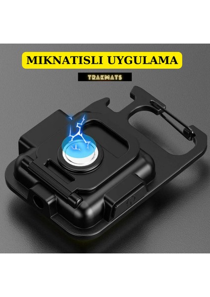 Fiat Bravo 2007-2008-2009-2010-2011-2012-2013-2014 Çok Amaçlı Taşınabilir Led, Işık | Usb-C Şarjlı, Mıknatıslı, Şişe Açacaklı Mini Kamp Lambası