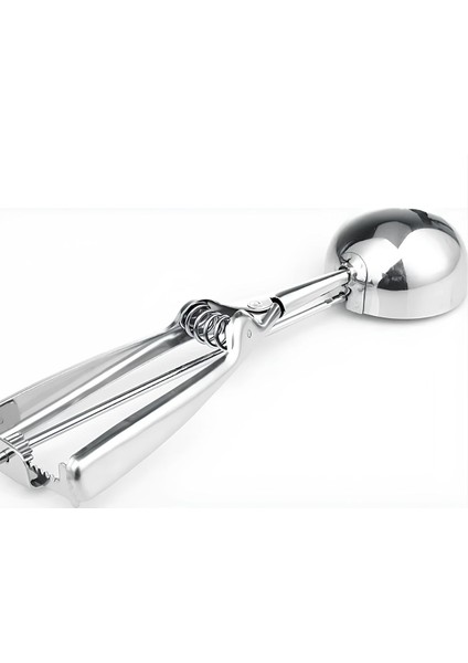 Metal Yaylı Dondurma Kaşığı, Pratik ve Dayanıklı, Lezzetli Tatlar Için Uygun