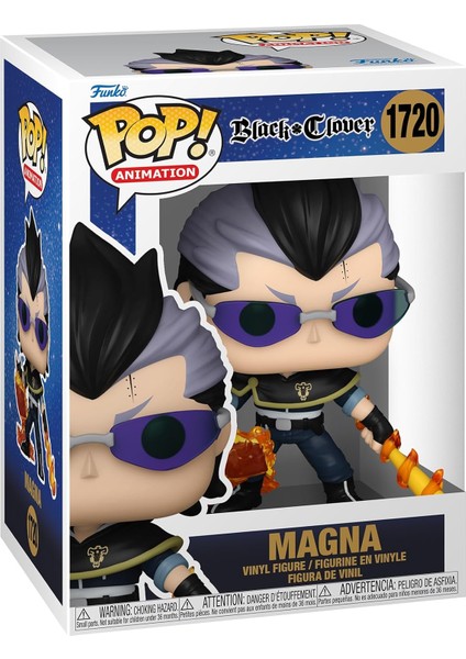 Toys Funko Pop Animation: Black Clover - Magna Figür