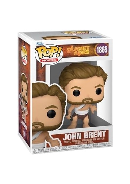 Toys Funko Pop Movies: Planet Of The Apes - John Brent Figür modelleri