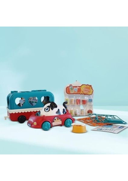 Mogi Toys Ses Kontrollü Köpek, Araba ve Atıştırma Arabası Seti fiyatları