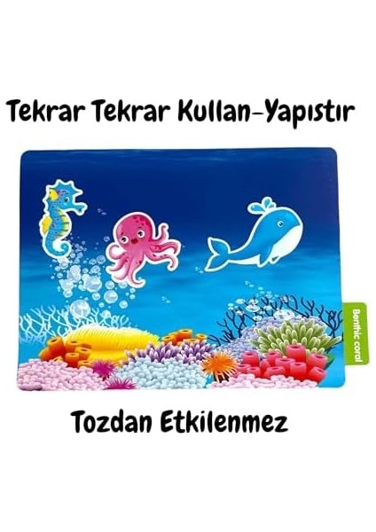 Tekrar Tekrar Kullanılabilen Sticker Seaworld fiyatları