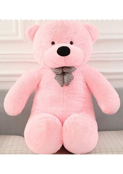 Sevimli Büyük Peluş Ayıcık, 130 cm -% 100 Yerli Pembe