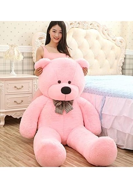 Sevimli Büyük Peluş Ayıcık, 130 cm -% 100 Yerli Pembe fiyatları