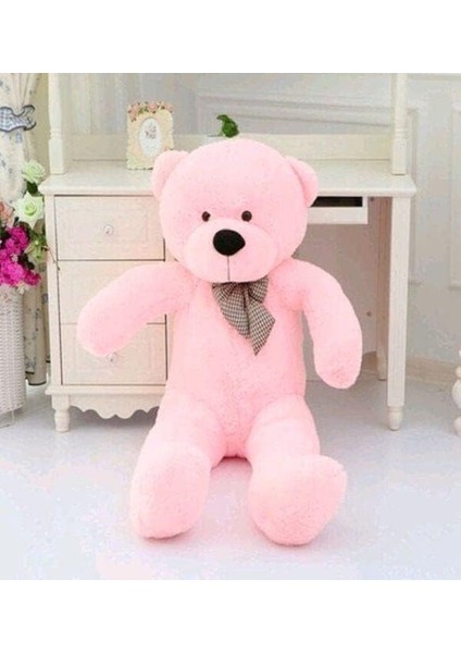 Sevimli Büyük Peluş Ayıcık, 130 cm -% 100 Yerli Pembe modelleri