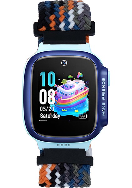 Huawei Watch Gt5 41MM Uyumlu Zore KRD-139 18MM Çocuklara Özel Örgü Kordon