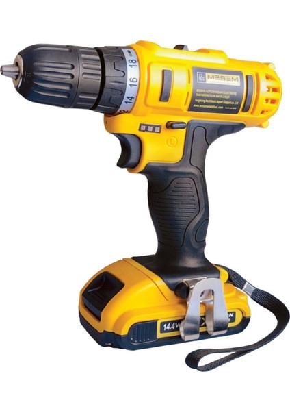 14.4 V Akülü Şarjlı Matkap Vidalama Çift Akülü, Güçlü ve Çok Kullanımlı