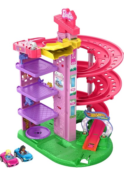 Wheels® Racerverse Barbie Oyun Seti, 4y+, JDD65
