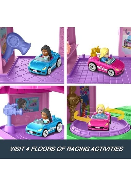 Wheels® Racerverse Barbie Oyun Seti, 4y+, JDD65 modelleri