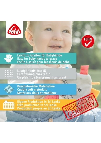 Çıtırtılı Balık - Kavrama ve Oynama Için Hışırtılı Bebek Aktivite Oyuncağı - 0+ Aydan Büyük Bebekler ve Küçük Çocuklar Için Motor Becerisi ve Çıtırtı Oyuncakları modelleri