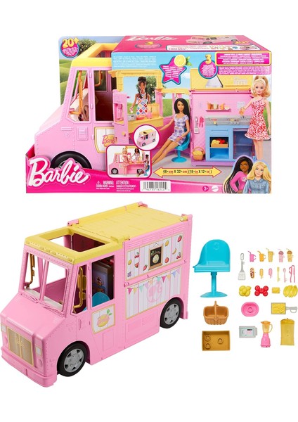 Limonata Aracı 25 Parçalı Barbie'nin Limonata Aracı HPL71
