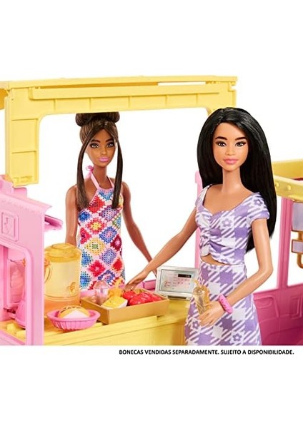 Limonata Aracı 25 Parçalı Barbie'nin Limonata Aracı HPL71 modelleri