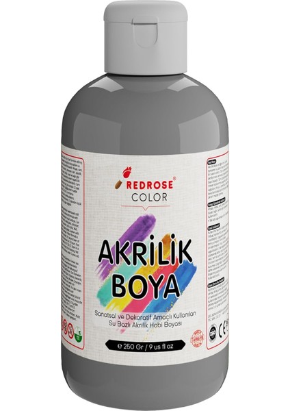 Rose Gri Akrilik Boya 250 gr