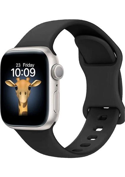 Apple Watch 42MM Uyumlu Zore KRD-131 Silikon Kordon Strap Kayış