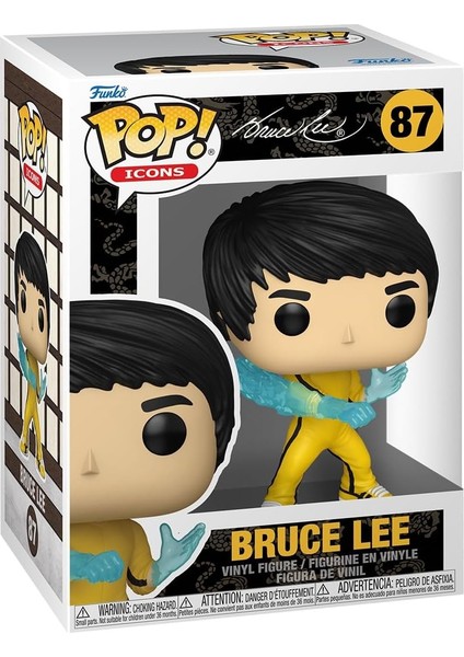 Toys Funko Pop Icons: Bruce Lee Figür
