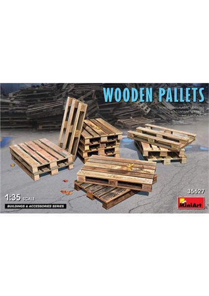 35627 1:35 Ahşap Paletler