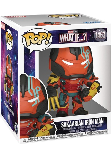 Toys Funko Pop Deluxe Marvel: What If S2 - Sakaarian Iron Man 6" Figür