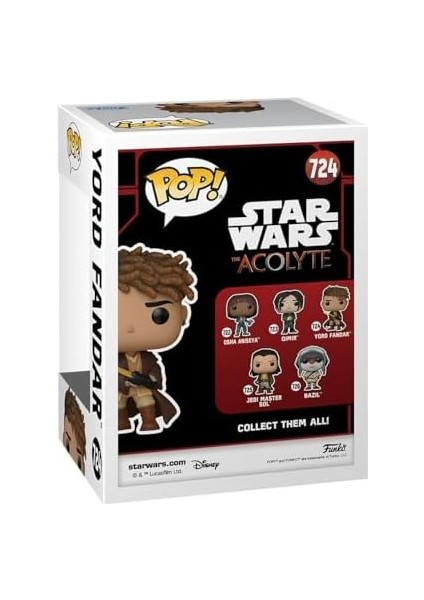 Toys Funko Pop Star Wars: Acolyte - Yord Fandar Figür fiyatları