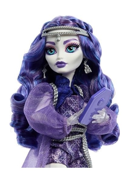 Hıgh Spectra Vondergeıst Bebek Evcil Gelinciği Rhuen ve Aksesuarlarıyla Monster High Spectra Vondergeist Bebek HXH77 fiyatları
