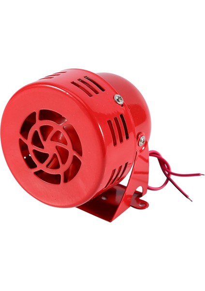 12V Elektrikli Otomobil Kamyon Motosiklet Tahrikli Hava Saldırısı Megafon Alarmı Yüksek Sesle 50S Kırmızı (Yurt Dışından)