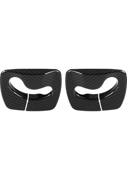 2 Adet Karbon Fiber Stil Araç Iç Koltuk Emniyet Kemeri Kapak Trim Için Bmw 5 Serisi F10 2011-2016 (Yurt Dışından)
