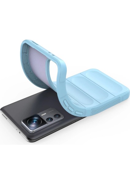 Xiaomi Mi 12T Pro Kılıf Optimum Silikon - Sky Blue Svlrs fırsatları