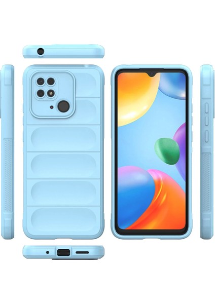 Xiaomi Redmi 10C Kılıf Optimum Silikon - Sky Blue Svlrs modelleri