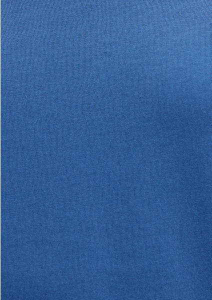 Mavi Logo İşlemeli Mavi Basic Tişört 067074-70719