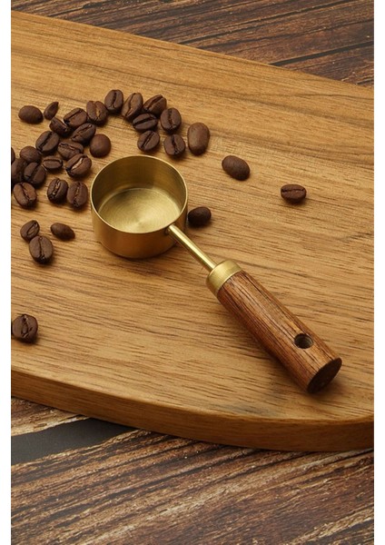 Gold Çelik Kahve ve Baharat Ölçü Kaşığı, 15ML, 1 Tbsp, Şık ve Kullanışlı fırsatları