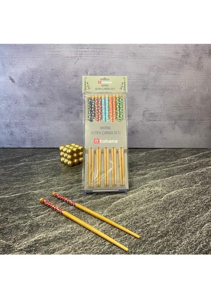 Renkli Yemek Çubuğu Seti, Şık ve Kullanışlı Mutfak Aksesuarları