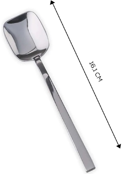 Beyaz 16 cm Tekli Dondurma Kaşığı, Şık ve Pratik Kullanım Sağlar. fiyatları