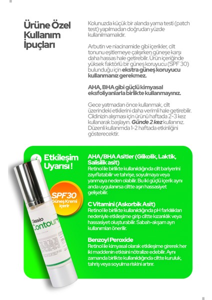 Eyecontour %5 Peptid %1 Retinol Koyu Halka, Şişlik Ve Kırışık Karşıtı Spf30 Güneş Kremli Göz Kremi 50 ml