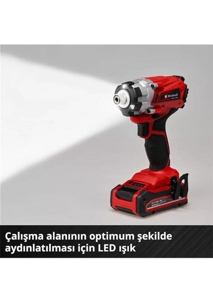 Darbeli Akülü Vidalama Te-Ci 18/1 Li Solo, Güç ve Verimlilik Sunar