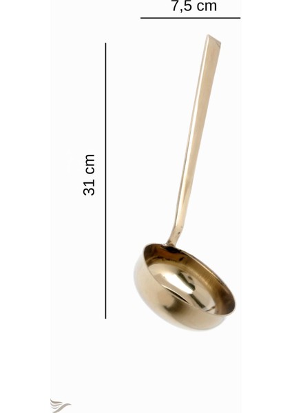 Altın Renkli Şık Sos ve Yemek Kepçesi, Dayanıklı ve Estetik Mutfak Gereci fırsatları