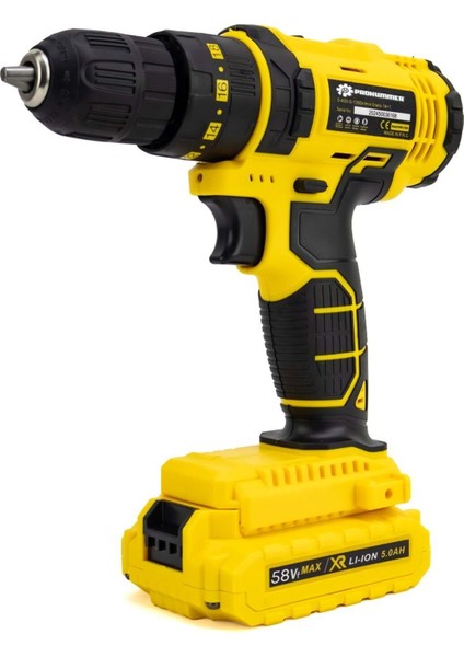 Sarı 58V Akülü Set, 5 Parça, Darbesiz Mandren ve Vidalama Fonksiyonlarıyla fırsatları