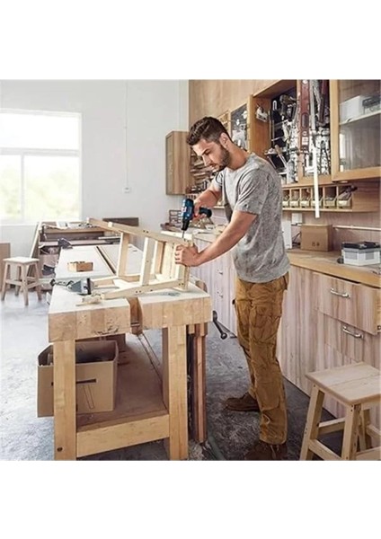 12V Akülü Delme Vidalama Seti, 2×2,0 Ah Akü, Şarj Cihazı