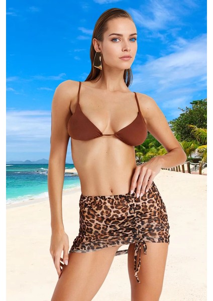 Desenli Büzgülü Pareo Plaj ve Havuz Için Yüksek Konfor Klora Dayanıklı Yaz Koleksiyonu modelleri