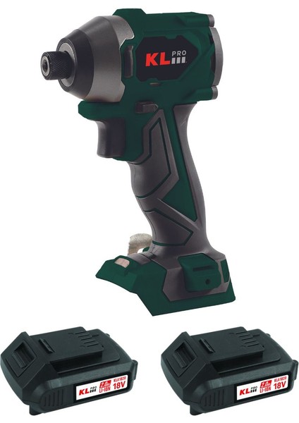 18V/2.0AH Şarjlı Torklu Darbeli Vidalama, 220NM, Kömürsüz, Çok Yönlü Kullanım