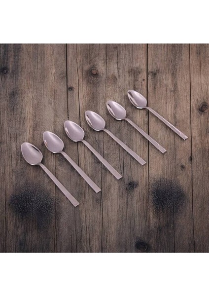 Paslanmaz Çelik Çay Kaşığı Seti, 6 Adet, Şık ve Dayanıklı Mutfak Gereci fiyatları