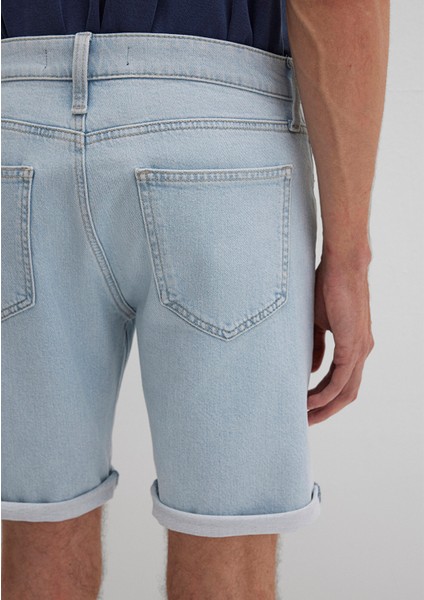 Brian 90LAR Buz Mavi Jean Şort 0418489808