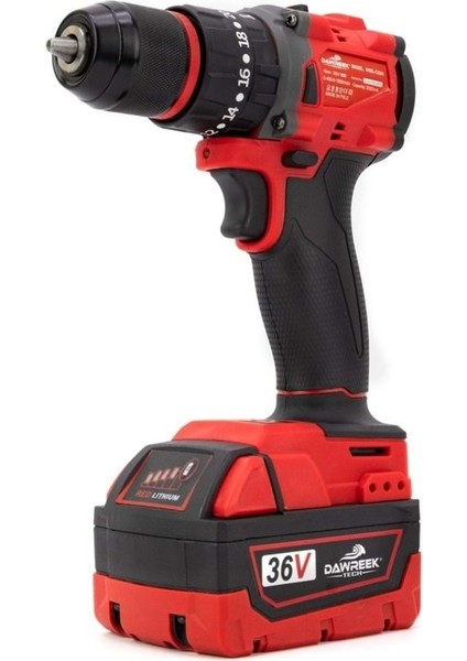 36V Red Şarjlı Matkap, Güçlü ve Taşınabilir Elektronik Alet